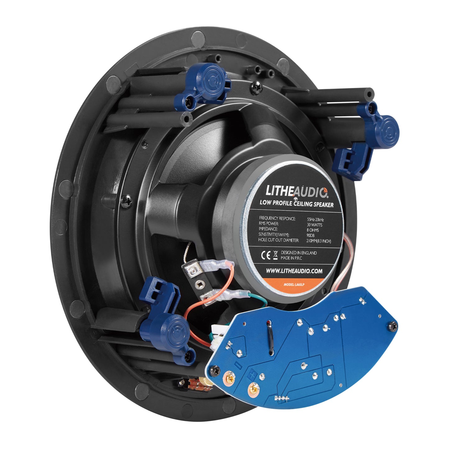 LITHE AUDIO 6.5" LOW PROFILE PASSIVE CEILING SPEAKER (SINGLE)