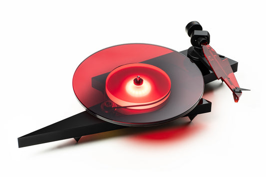 PRO-JECT AC/DC TURNTABLE WITH ORTOFON 2M RED CARTRIDGE