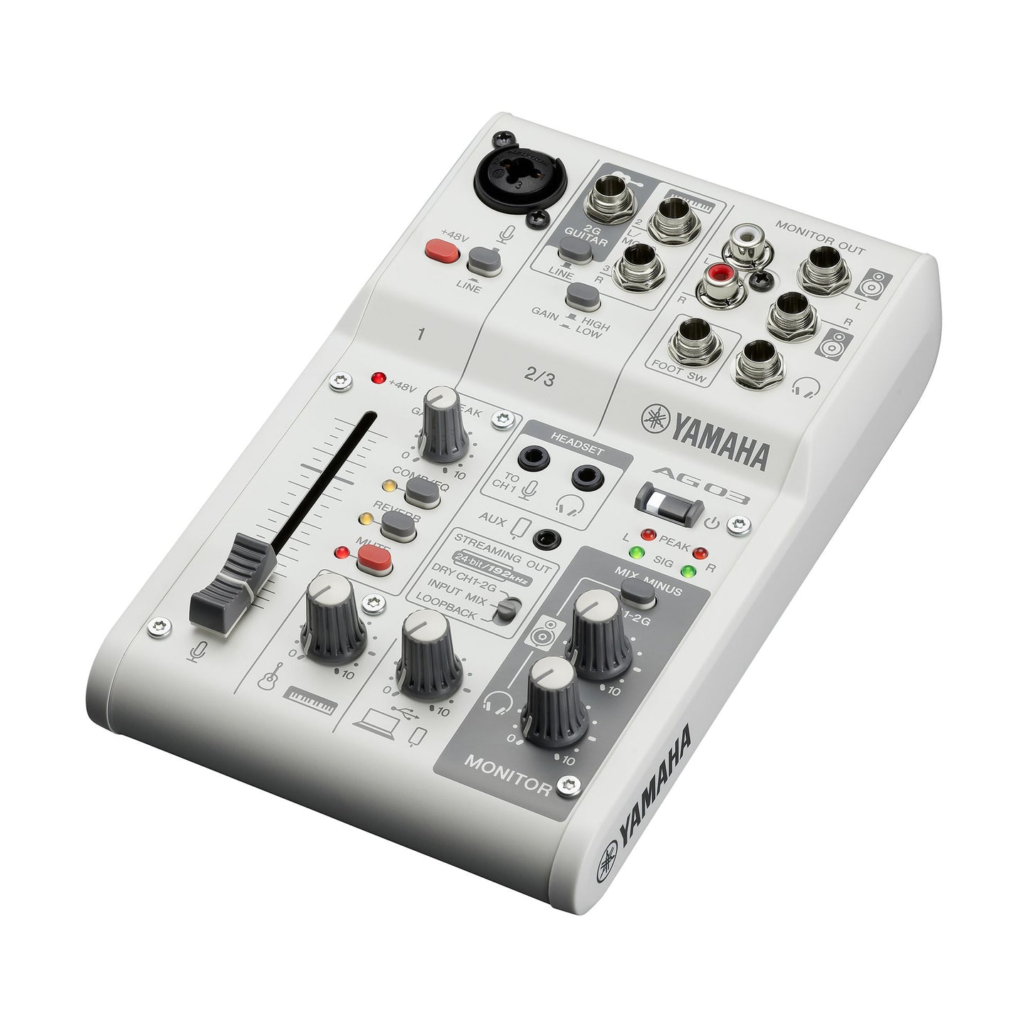 YAMAHA AG03MK2 3-CHANNEL LIVE STREAMING MIXER (EACH)