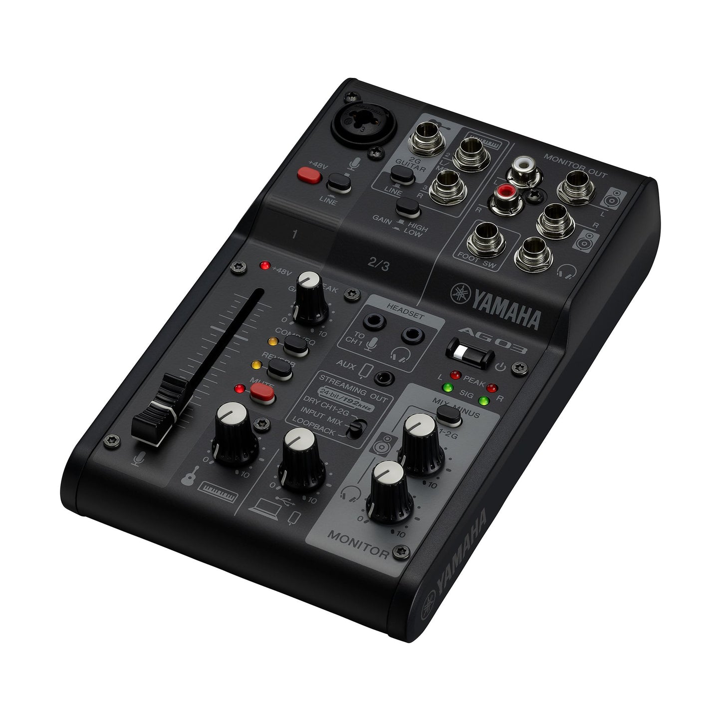 YAMAHA AG03MK2 3-CHANNEL LIVE STREAMING MIXER (EACH)