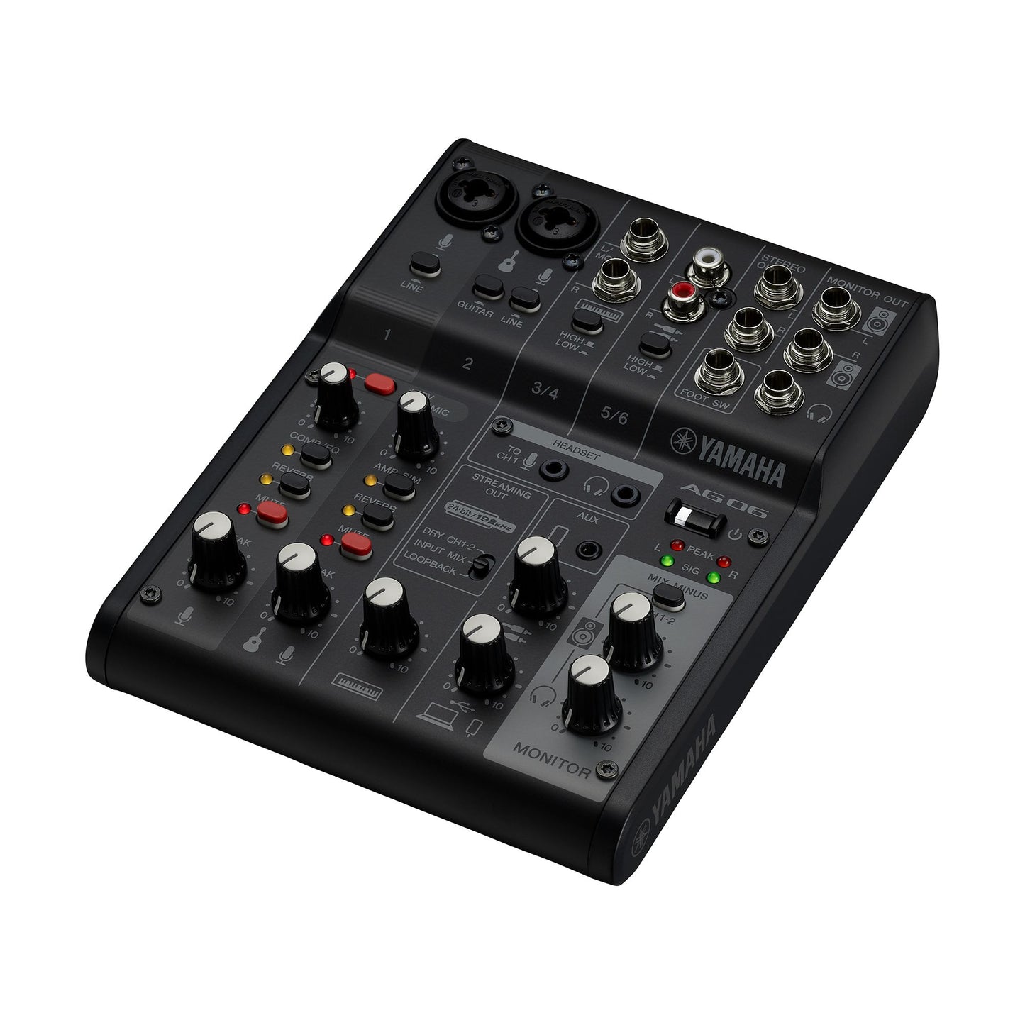 YAMAHA AG06MK2 6-CHANNEL LIVE STREAMING MIXER (EACH)