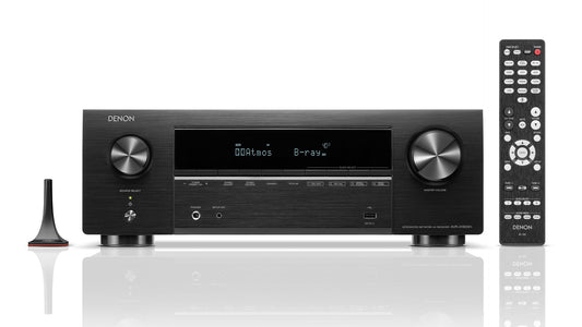 DENON AVR-X1800H 7.2CH 8K AV RECEIVER WITH 3D AUDIO, VOICE CONTROL AND HEOS BUILT-IN®