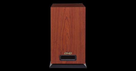 BMB CSH-200/CSH-W200 KARAOKE SPEAKER & SUBWOOFER - BLACK SPEAKER & CHERRY SUBWOOFER (FLOOR STOCK)