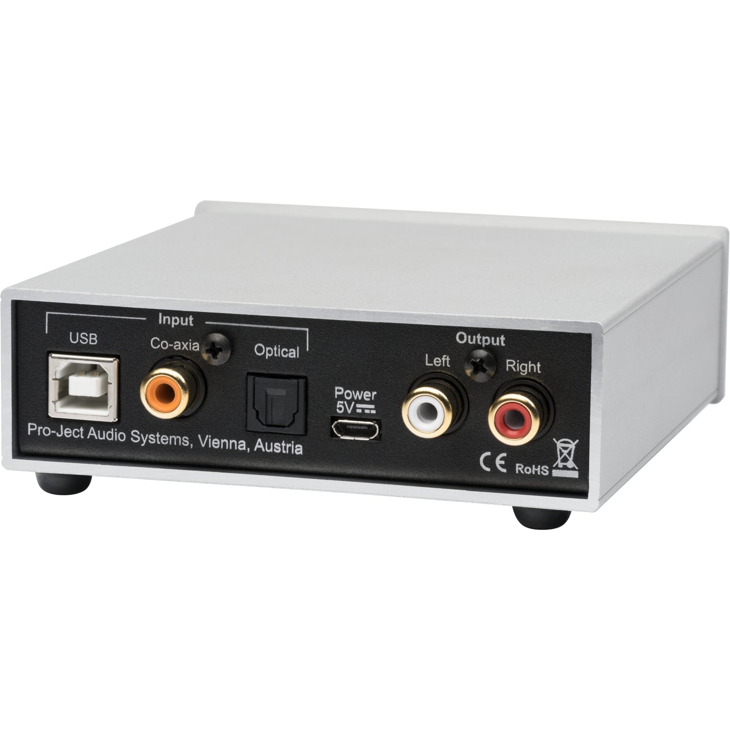 PRO-JECT DAC BOX S2+ DIGITAL TO ANALOGUE CONVERTER BLACK