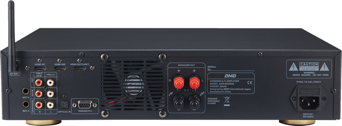 BMB DAR-350HD2 HIGH POWER KARAOKE AMPLIFIER