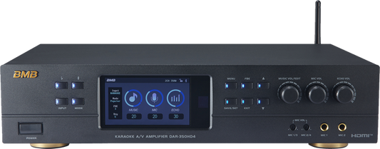 BMB DAR-350HD4 HIGH POWER KARAOKE AMPLIFIER