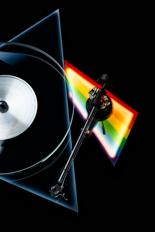 PRO-JECT DARK SIDE OF THE MOON TURNTABLE WITH PICK IT PRO CARTRIDGE - SPECIAL ORDER ONLY