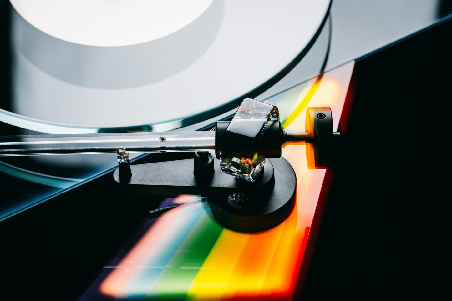 PRO-JECT DARK SIDE OF THE MOON TURNTABLE WITH PICK IT PRO CARTRIDGE - SPECIAL ORDER ONLY