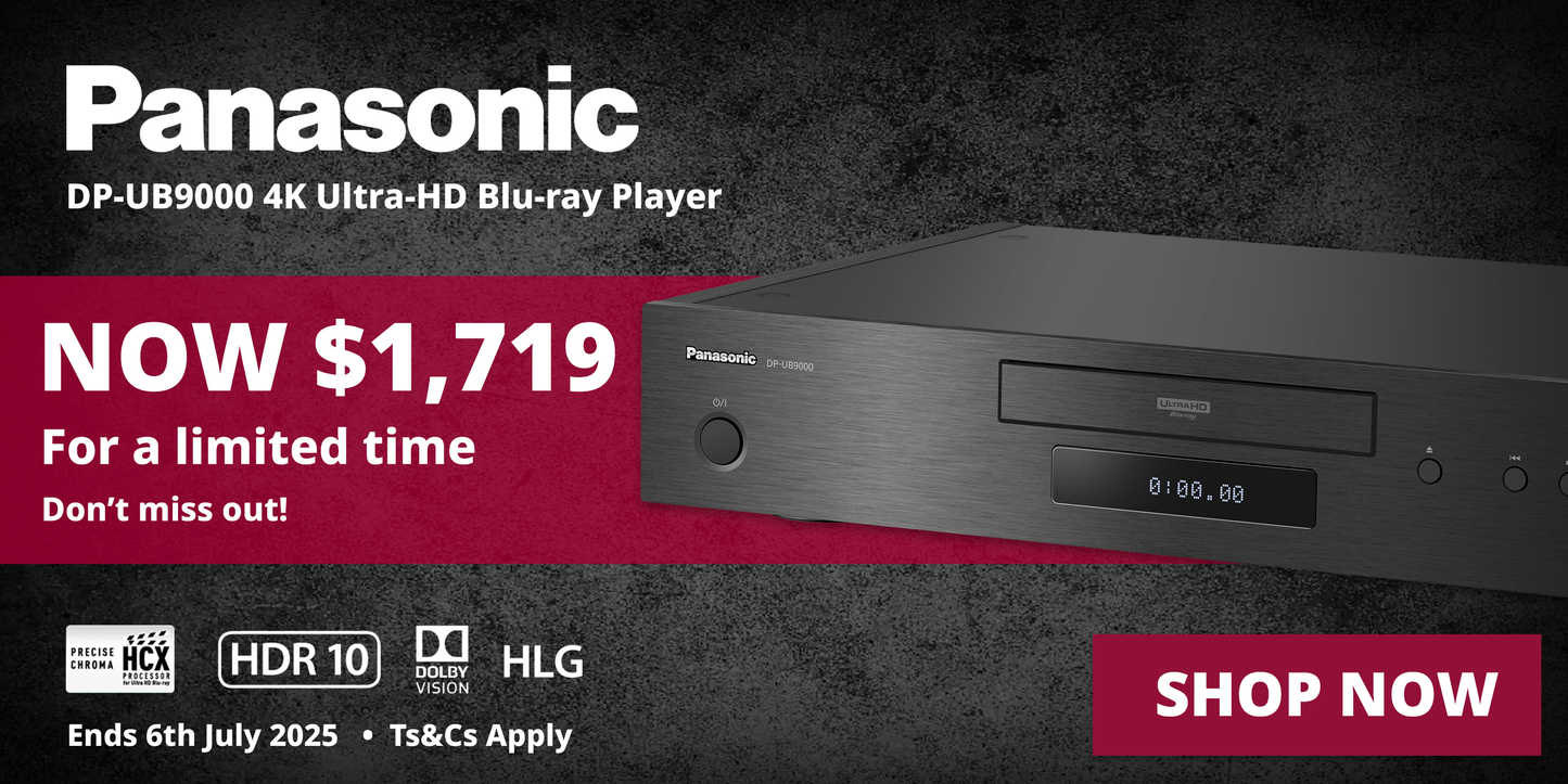 PANASONIC DP-UB9000GN1 4K ULTRA HD BLU-RAY PLAYER WITH HDR10+ AND DOLBY VISION
