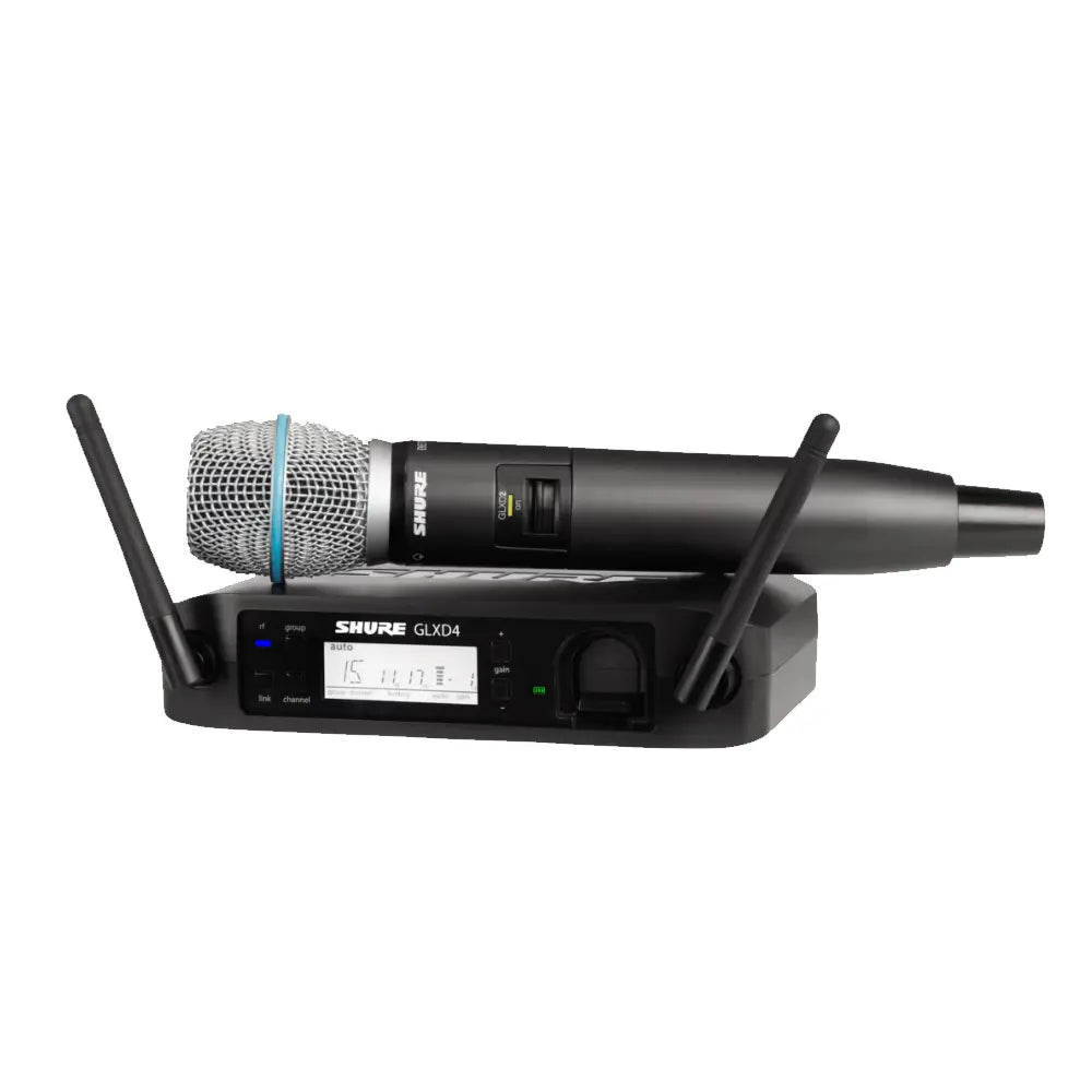SHURE GLXD24B87A WIRELESS HANDHELD SYSTEM