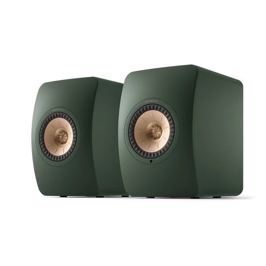 KEF LS50 WIRESS II BOOKSHELF MONITOR SPEAKER (PAIR)
