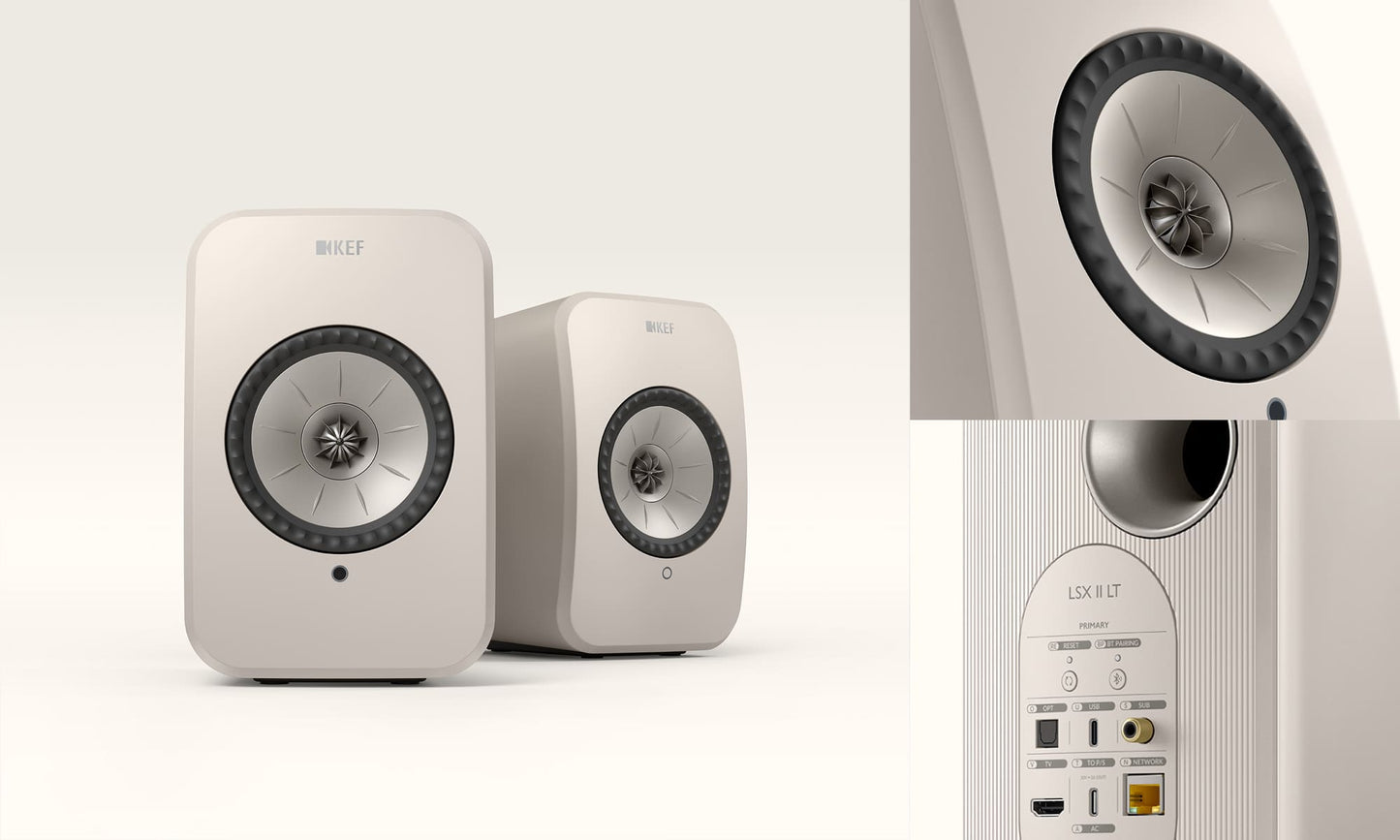 KEF LSX II LT WIRELESS HIFI SPEAKER (PAIR)