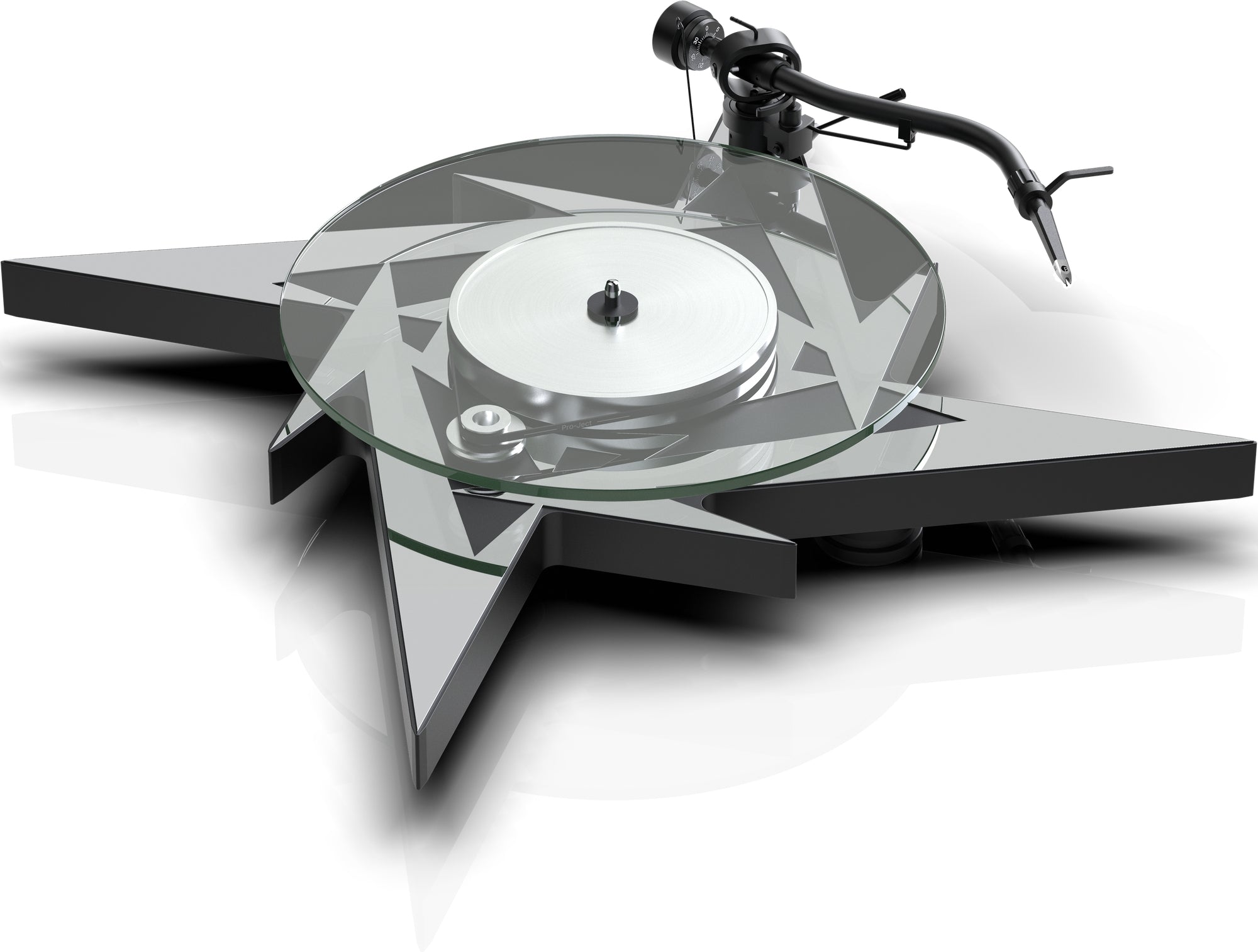 PRO-JECT METALLICA LIMITED EDITION TURNTABLE WITH PICK IT S2 C CARTRIDGE