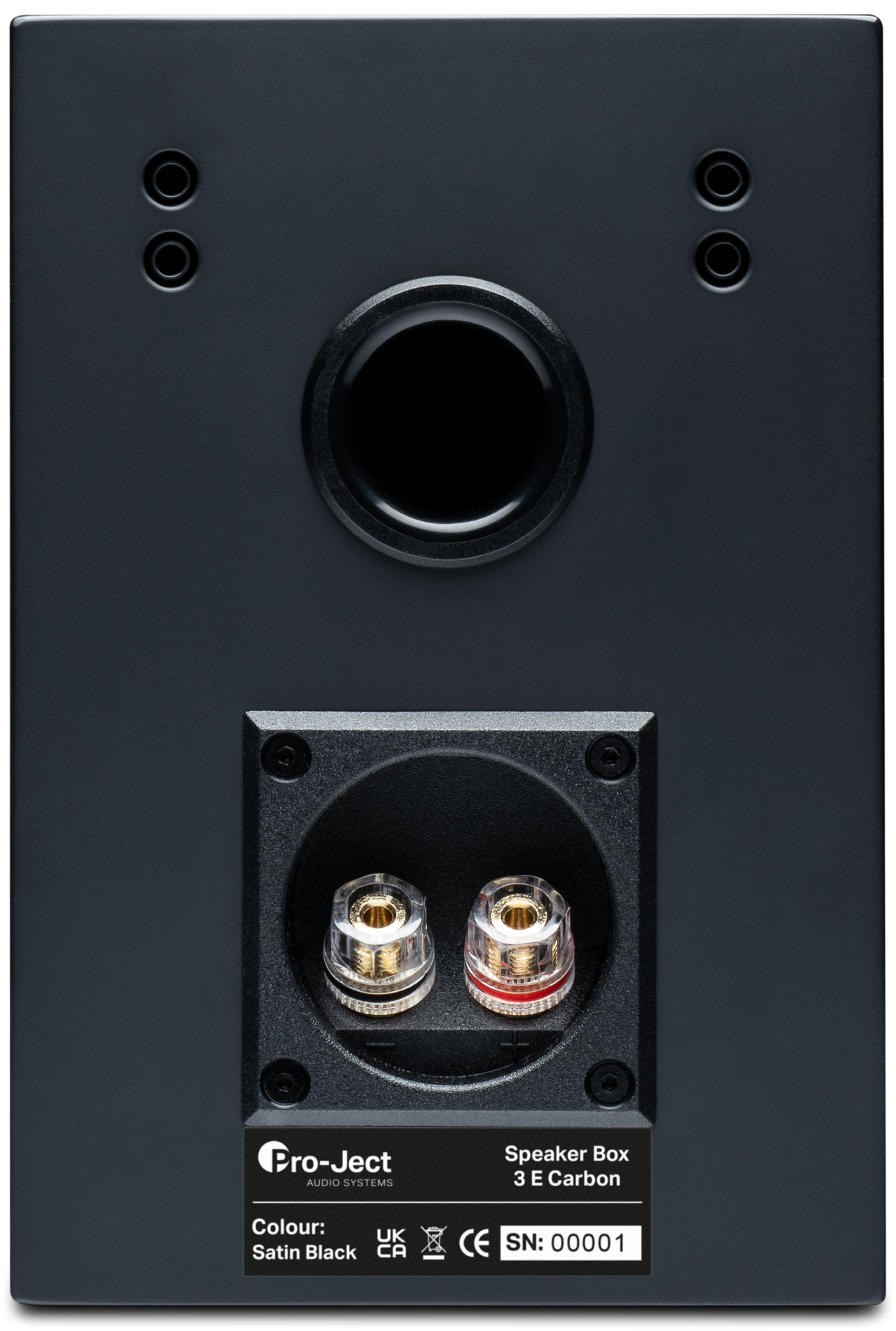 PRO-JECT SPEAKER BOX 3 E CARBON BOOKSHELF SPEAKER (PAIR)