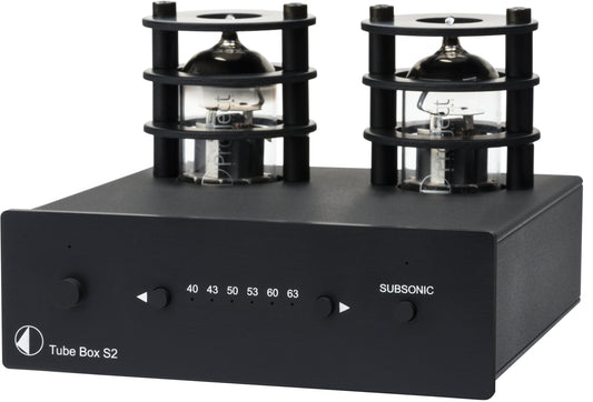 PRO-JECT TUBE BOX S2 PHONO PRE-AMPLIFIER BLACK