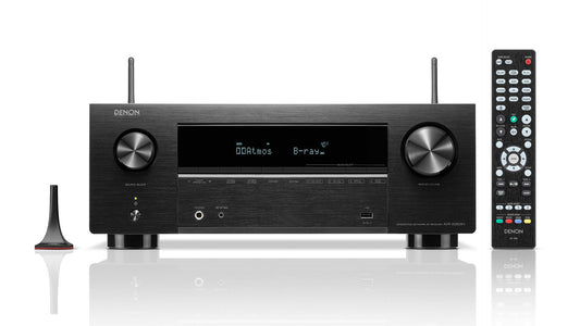 DENON AVR-X2800H 7.2CH 8K AV RECEIVER 3D AUDIO AND HEOS BUILT-IN®