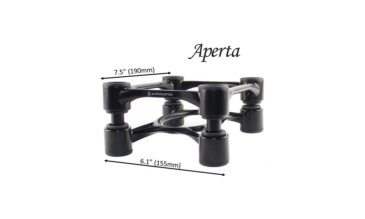 ISOACOUSTICS Aperta 100 Isolation Stand (PAIR)