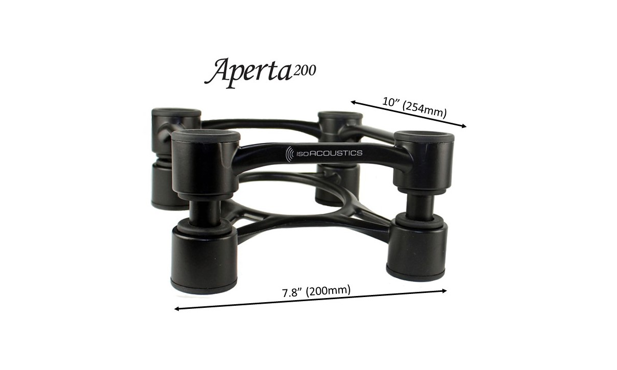 ISOACOUSTICS Aperta 200 Isolation Stand (PAIR)