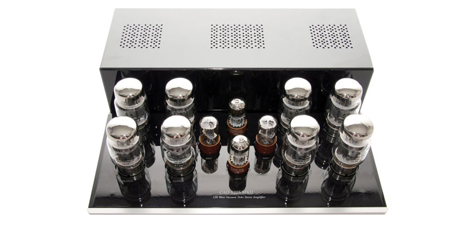 CARY AUDIO CAD-120S MKII 2x120W (ULTRA-LINEAR) POWER AMPLIFIER SILVER - FLOOR STOCK