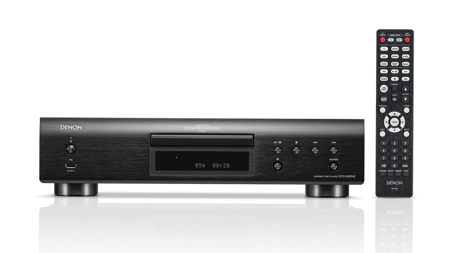 DENON DCD-900HNE CD PLAYER WITH ADVANCED AL32 PROCESSING PLUS AND USB