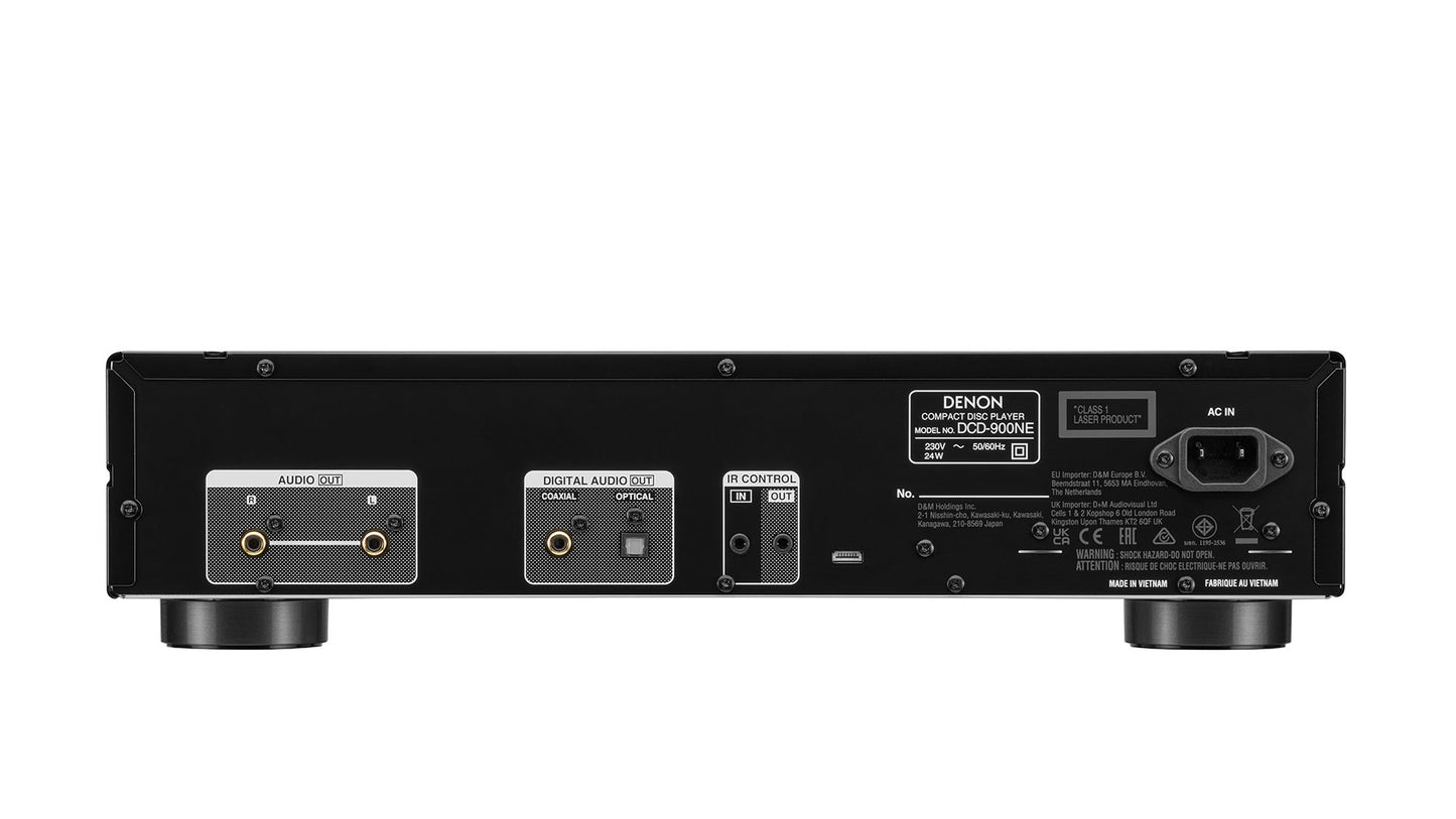 DENON DCD-900HNE CD PLAYER WITH ADVANCED AL32 PROCESSING PLUS AND USB
