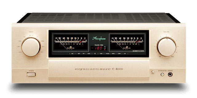 ACCUPHASE E-4000 CLASS AB 180W/CH Integrated Stereo Amplifier ( Please call for Price )