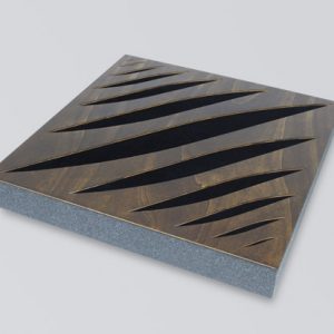 SONITUS ACOUSTICS DECOSORBER NATUR HALE 8 WITH MAGNETS (PACK OF 6 ) - WALNUT