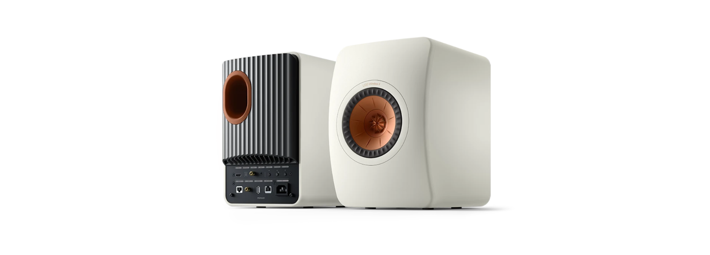 KEF LS50 WIRELESS II BOOKSHELF MONITOR SPEAKER (PAIR)