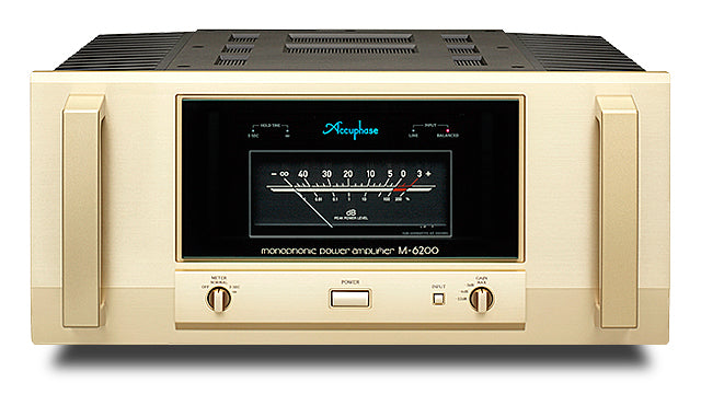 ACCUPHASE M-6200 1,200W/1Ω Monophonic Power Amplifer ( Please call for Price )
