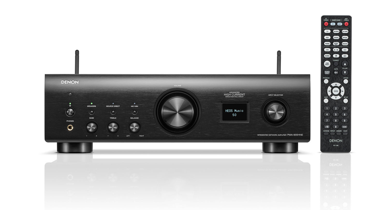 DENON PMA-900HNE INTEGRATED NETWORK AMPLIFIER WITH HEOS® BUILT-IN MUSIC STREAMING