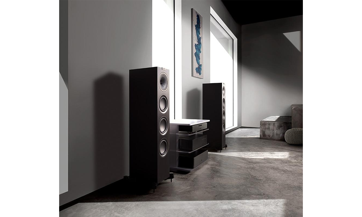 KEF Q750 FLOOR STANDING SPEAKER BLACK (PAIR) - FLOOR STOCK
