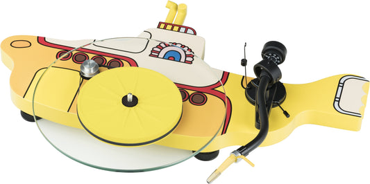 PRO-JECT THE YELLOW SUBMARINE - SPECIAL EDITION TURNTABLE WITH ORTOFON CONCORDE SONAR CARTRIDGE