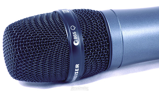 SENNHEISER E865-S CONDENSER SUPER CARDIOID VOCAL MICROPHONE