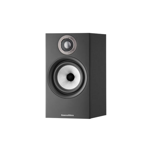 BOWERS & WILKINS 607 S2 ANNIVERSAY EDITION BOOKSHELF SPEAKER BLACK (PAIR) - FLOOR STOCK