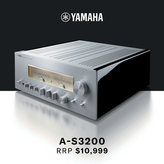 YAMAHA A-S3200 HIGH-END INTERGRATED STEREO AMPLIFIER - ON DEMONSTRATION