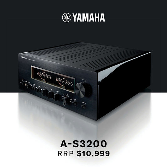 YAMAHA A-S3200 HIGH-END INTERGRATED STEREO AMPLIFIER - ON DEMONSTRATION