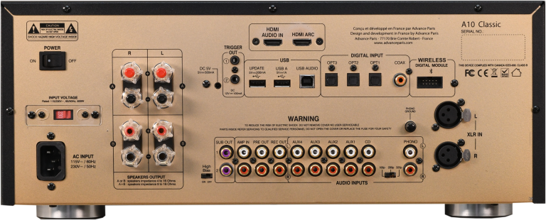 ADVANCE PARIS A10 CLASSIC INTEGRATED AMPLIFIER
