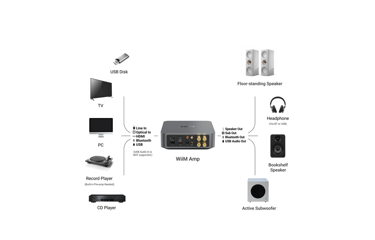 WiiM AMP SMART STREAMING AMPLIFIER