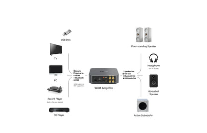 WiiM AMP PRO HI-RES STREAMING AMPLIFIER