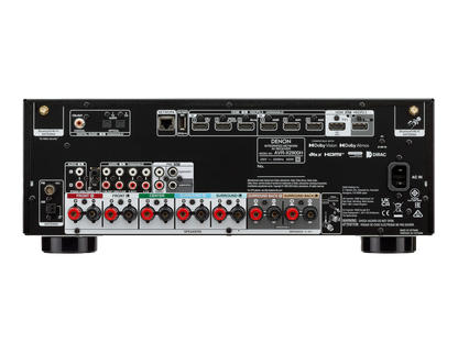 DENON AVR-X2900H 7.2CH 4K/8K DOLBY ATMOS AV RECEIVER