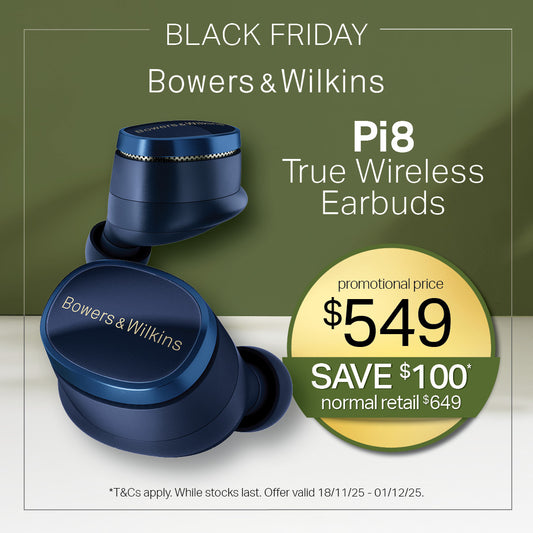 BOWERS & WILKINS Pi8 IN-EAR TRUE WIRELESS EARBUDS