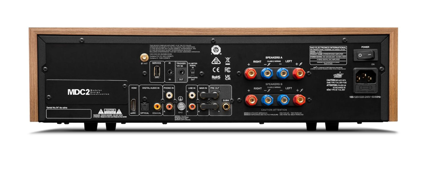 NAD C 3050 STEREOPHONIC AMPLIFIER