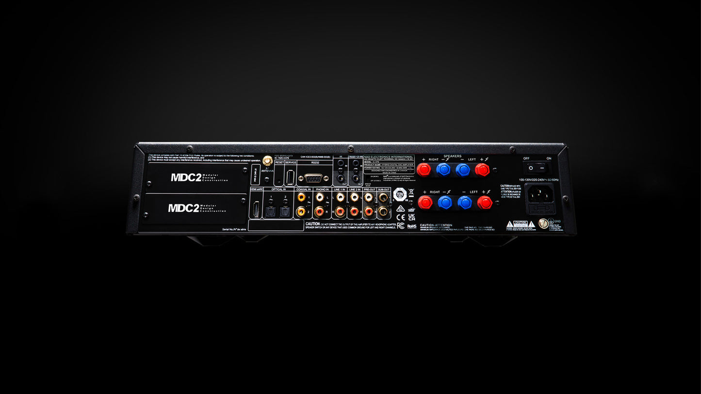 NAD C 379 HYBRID DIGITAL DAC INTEGRATED AMPLIFIER