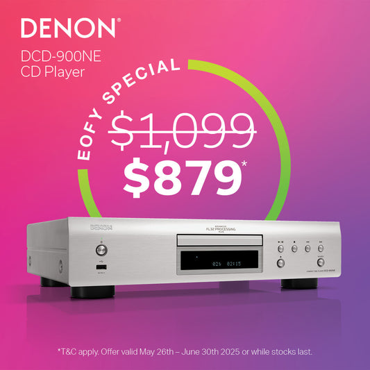 DENON DCD-900HNE CD PLAYER WITH ADVANCED AL32 PROCESSING PLUS AND USB