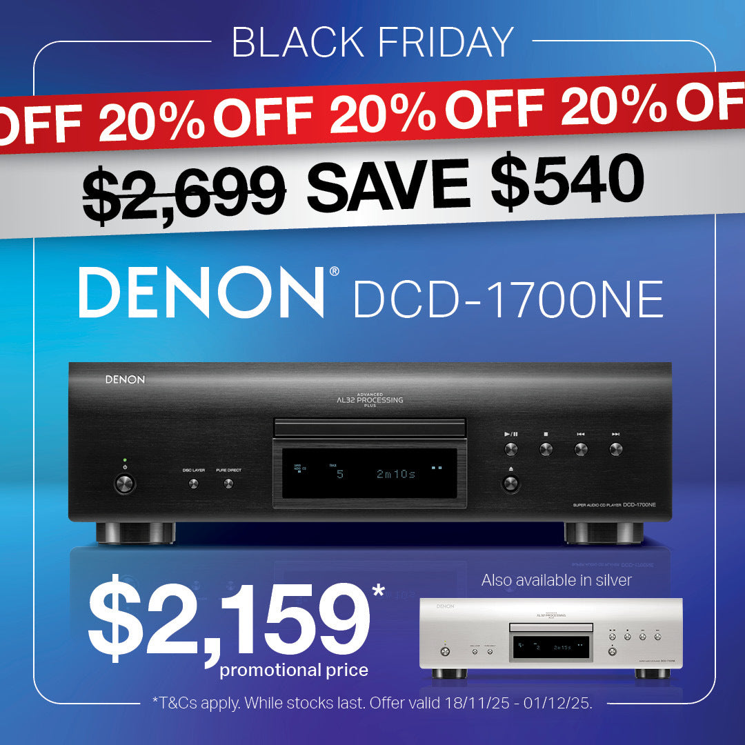 DENON DCD-1700NE SUPER AUDIO CD PLAYER
