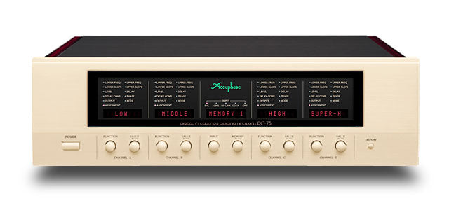 ACCUPHASE DF-75 DIGITAL FREQUENCY DIVIDING NETWORK