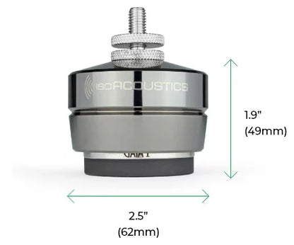 ISOACOUSTICS Gaia I Isolation Feet - Set of 4