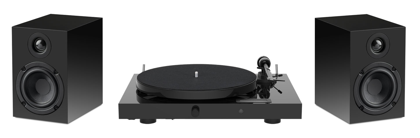 PRO-JECT JUKE BOX E1 HI-FI SET WITH SPEAKER BOX 3E