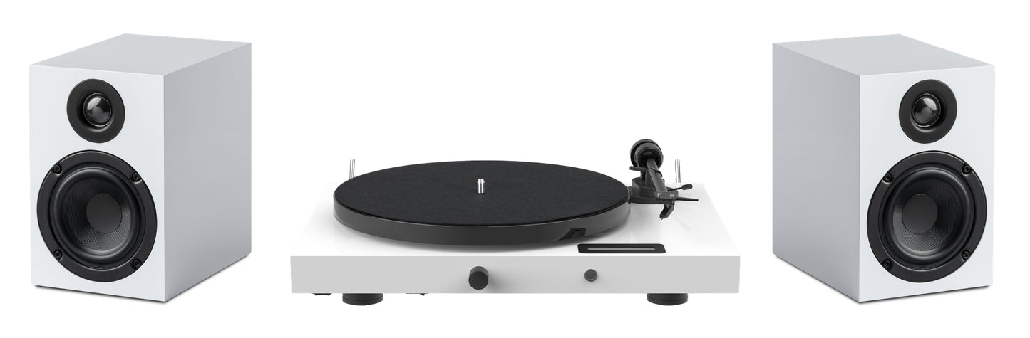 PRO-JECT JUKE BOX E1 HI-FI SET WITH SPEAKER BOX 3E