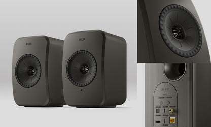 KEF LSX II LT WIRELESS HIFI SPEAKER (PAIR)